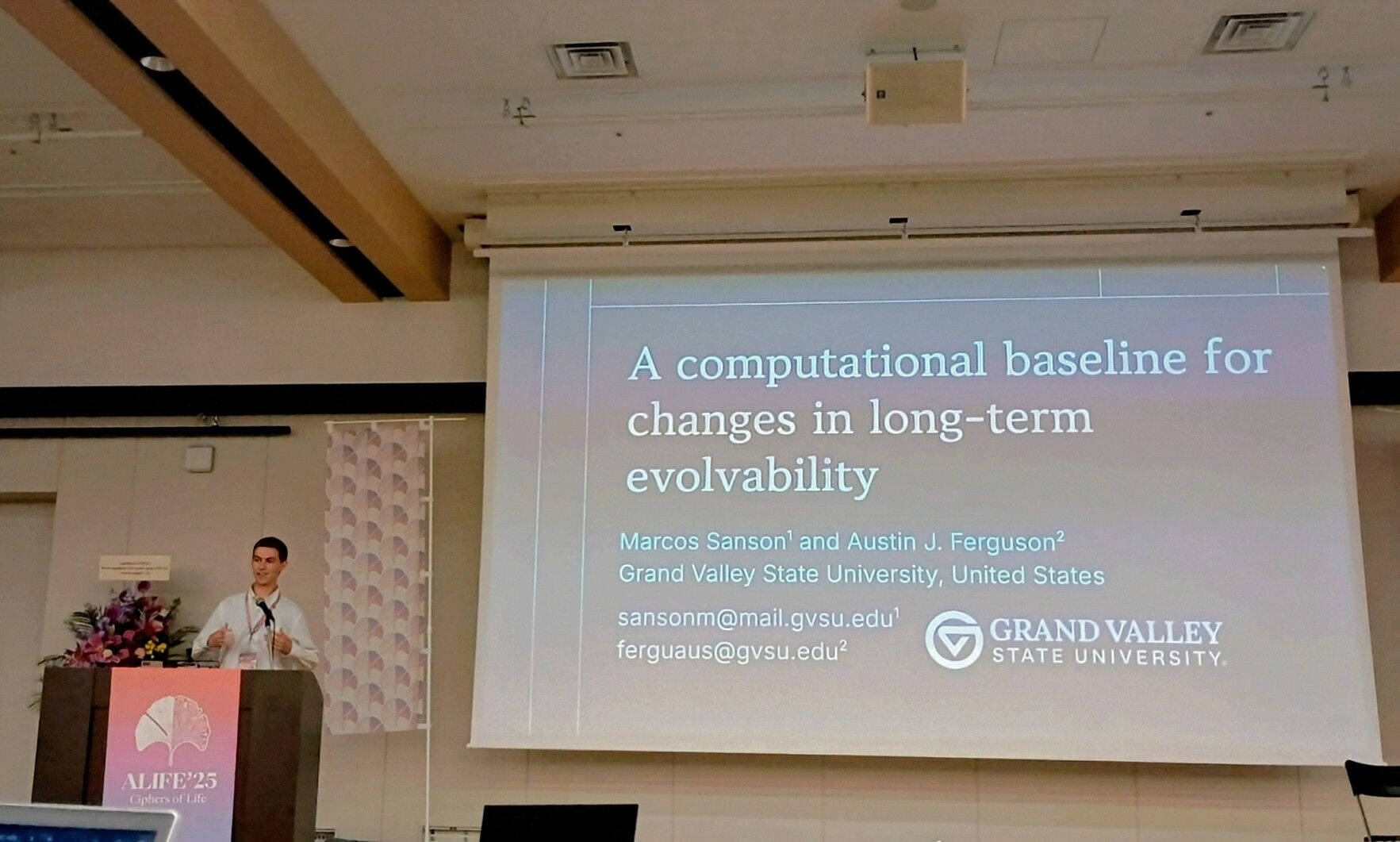 Presentation by Marcus